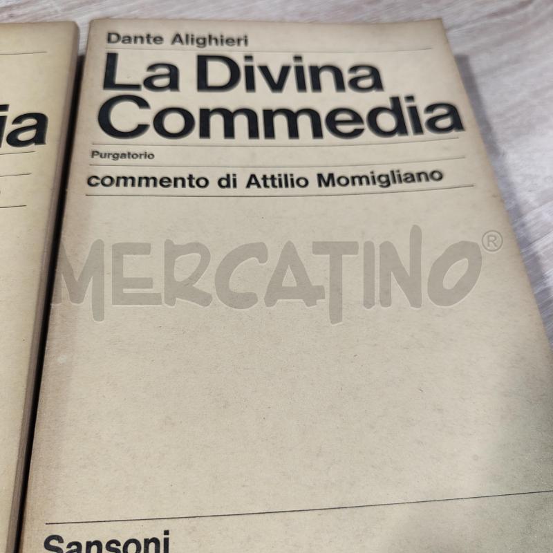 LIBRI N.3 LA DIVINA COMMEDIA SANSONI ANNI 50 | Mercatino dell'Usato Carrara 3