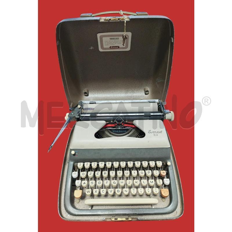 MACCHINA DA SCRIVERE EVEREST K2 | Mercatino dell'Usato Carrara 1