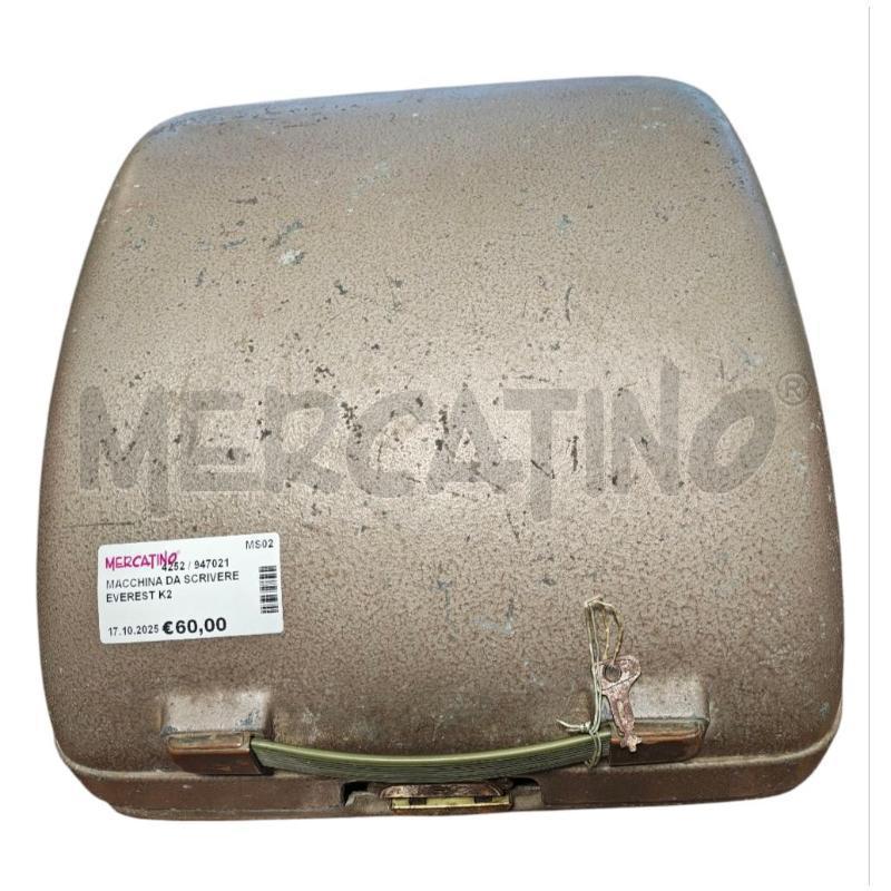 MACCHINA DA SCRIVERE EVEREST K2 | Mercatino dell'Usato Carrara 3