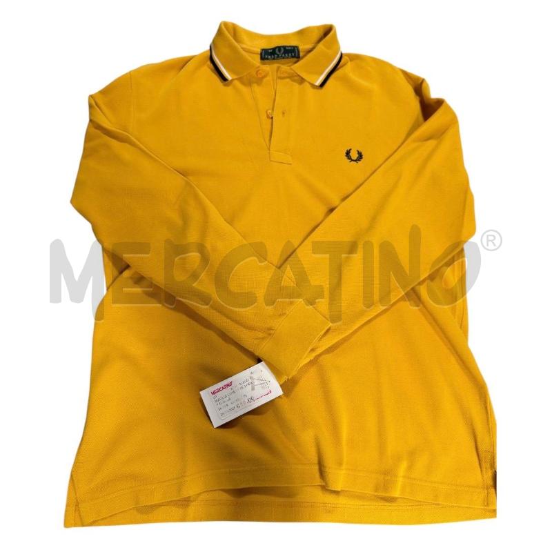 MAGLIA UOMO FRED PERRY GIALLA  | Mercatino dell'Usato Carrara 1