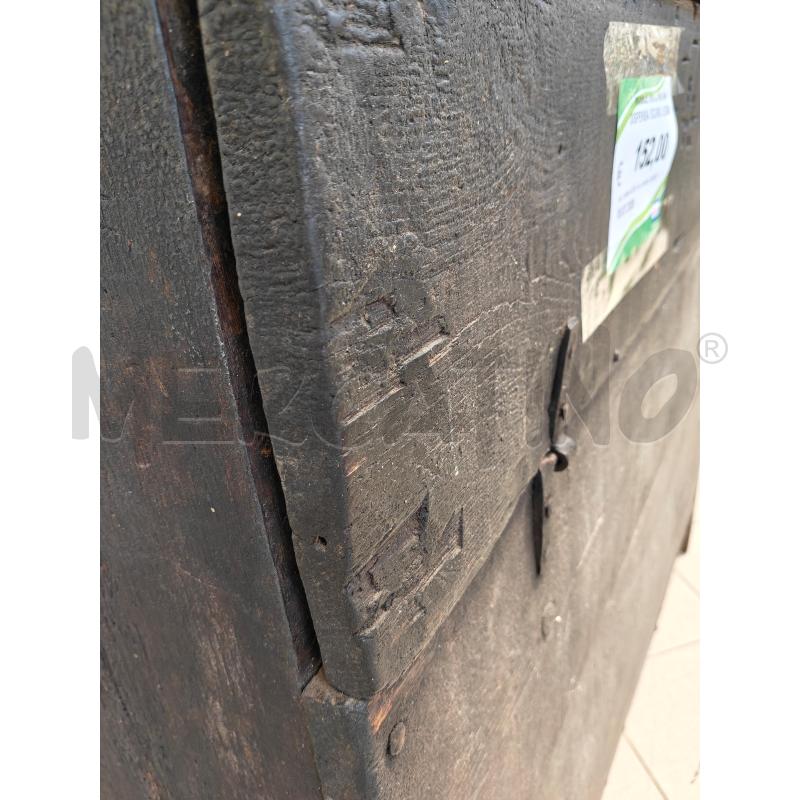 MOBILE VECCHIO DA DISPENSA SCURO LEGNO | Mercatino dell'Usato Carrara 3