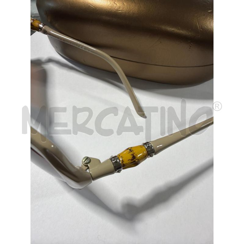 OCCHIALI DONNA GUCCI BAMBOO | Mercatino dell'Usato Carrara 3
