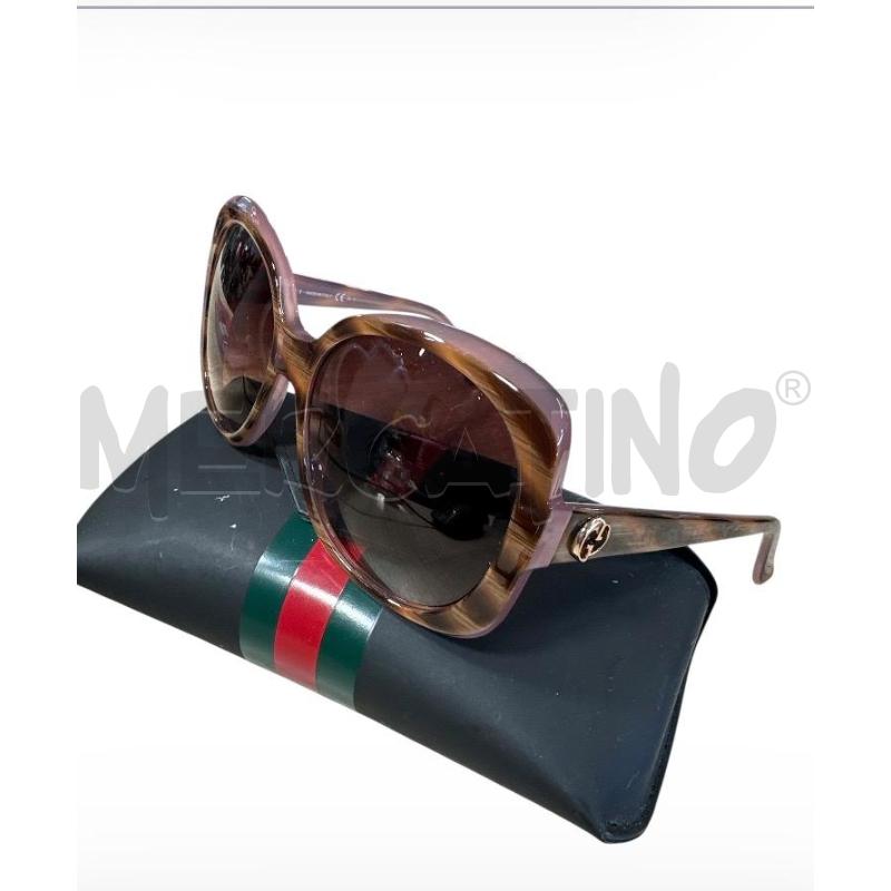 OCCHIALI DONNA GUCCI MARRONI ROSA  | Mercatino dell'Usato Carrara 2