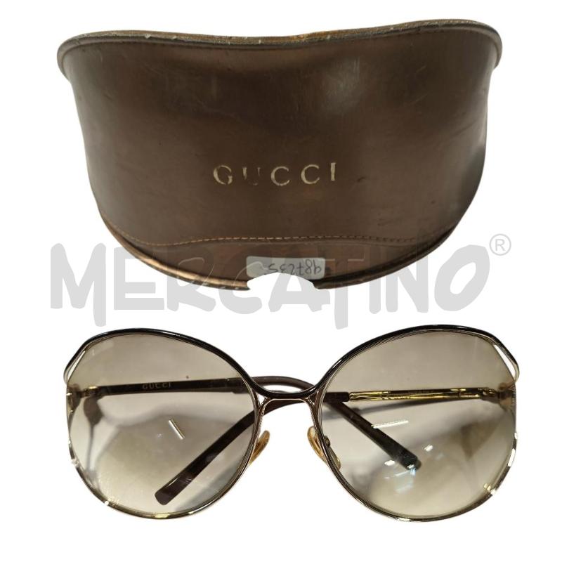 OCCHIALI DONNA GUCCI MONTATURA ORO | Mercatino dell'Usato Carrara 1