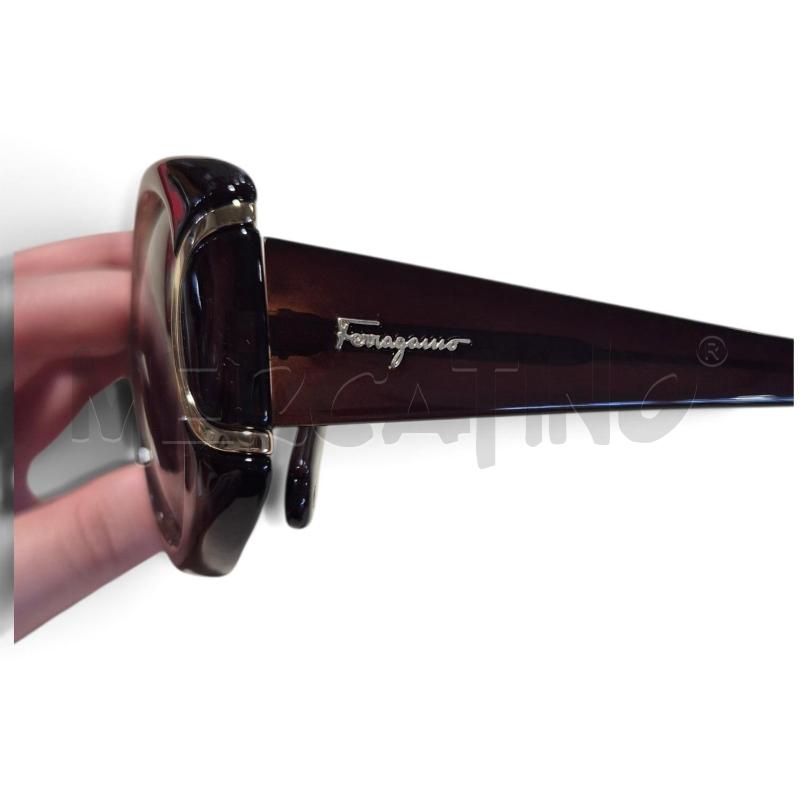 OCCHIALI DONNA SALVATORE FERRAGAMO MARRONI | Mercatino dell'Usato Carrara 2