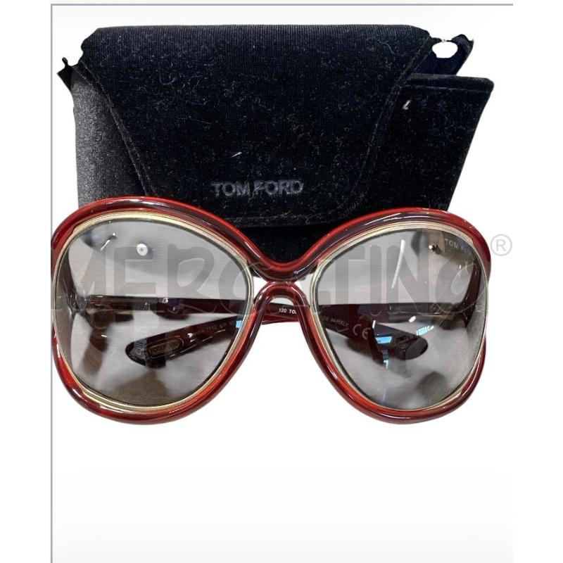 OCCHIALI DONNA TOM FORD ROSSI E DORATI | Mercatino dell'Usato Carrara 1