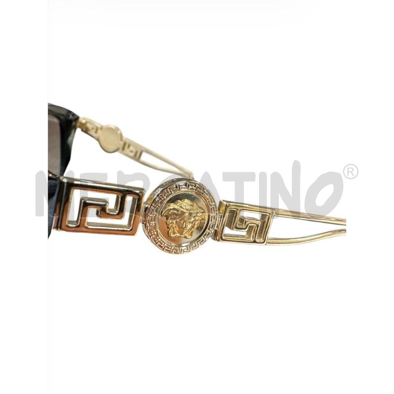 OCCHIALI DONNA VERSACE STECCA DORATA GRECA | Mercatino dell'Usato Carrara 3