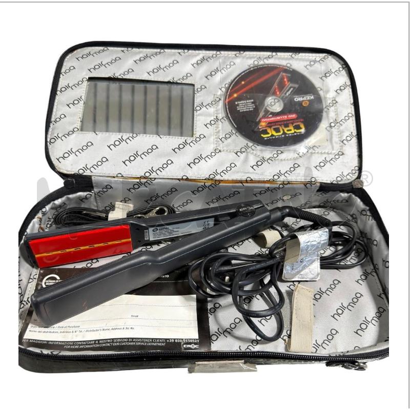 PIASTRA CAPELLI PROFESSIONALE CROC | Mercatino dell'Usato Carrara 1
