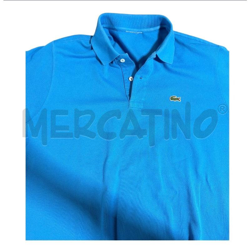 POLO UOMO BLU ELETTRICO LACOSTE | Mercatino dell'Usato Carrara 3