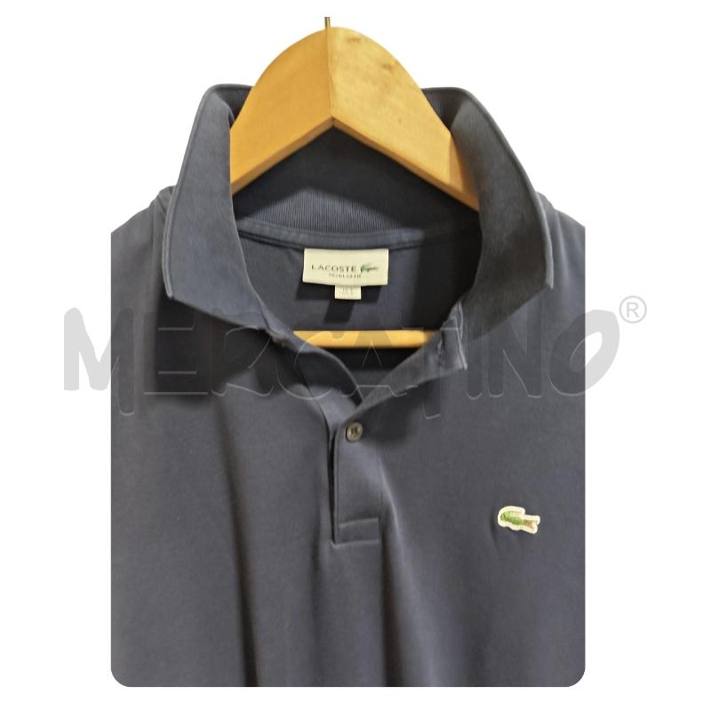 POLO UOMO LACOSTE BLU  | Mercatino dell'Usato Carrara 2