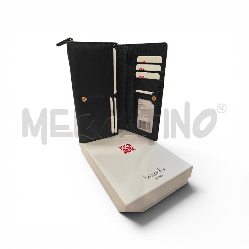 PORTA FOGLIO BRACCIALINI BIANCO/NERO | Mercatino dell'Usato Carrara 2