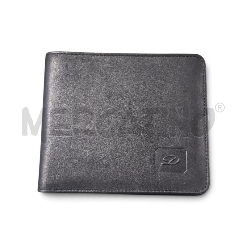 PORTA FOGLIO PELLE ST DUPONT NERO | Mercatino dell'Usato Carrara 1