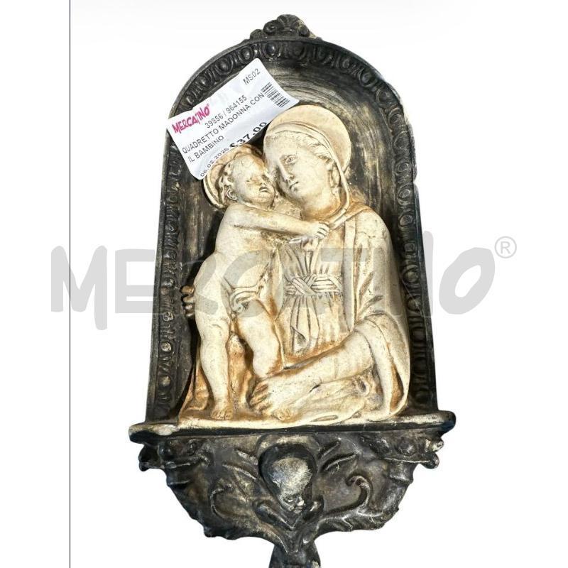 QUADRETTO MADONNA CON IL BAMBINO  | Mercatino dell'Usato Carrara 1