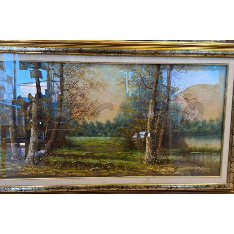 QUADRO BOSCO 120X60 | Mercatino dell'Usato Carrara 1