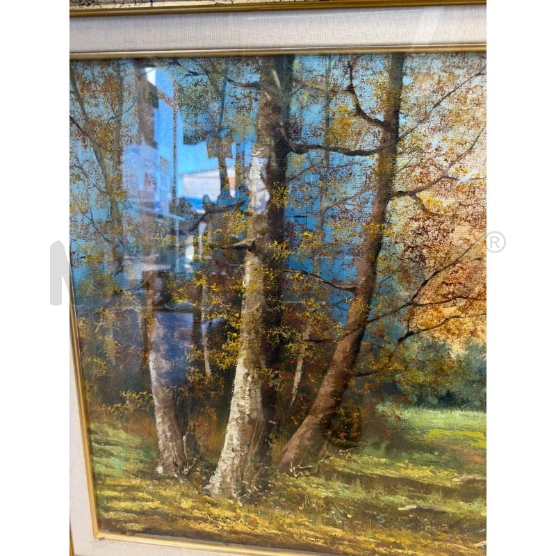 QUADRO BOSCO 120X60 | Mercatino dell'Usato Carrara 2