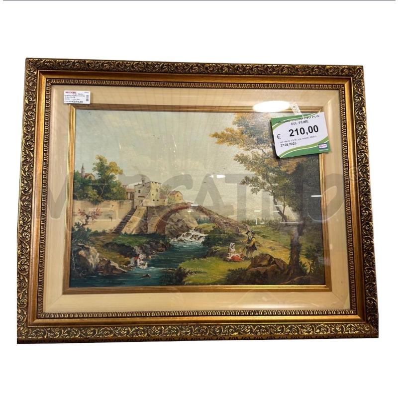 QUADRO FIGURATIVO PONTE SUL FIUME | Mercatino dell'Usato Carrara 1