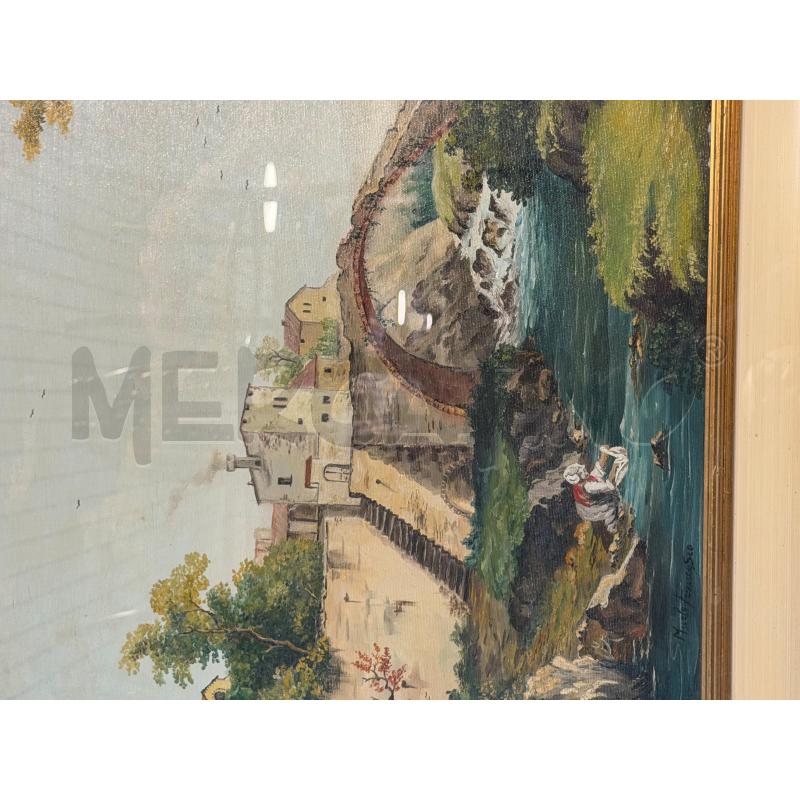 QUADRO FIGURATIVO PONTE SUL FIUME | Mercatino dell'Usato Carrara 2