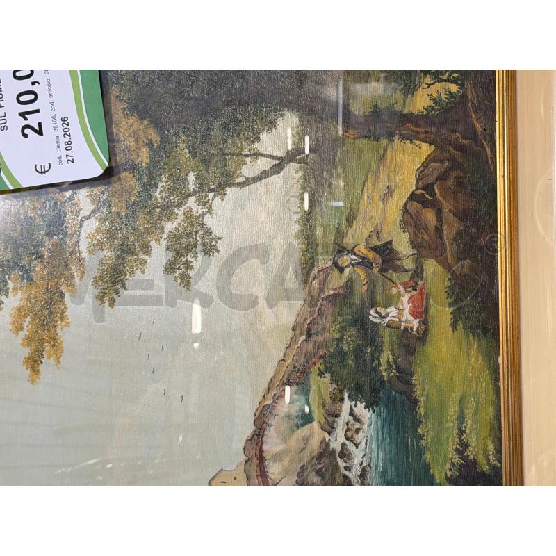QUADRO FIGURATIVO PONTE SUL FIUME | Mercatino dell'Usato Carrara 3