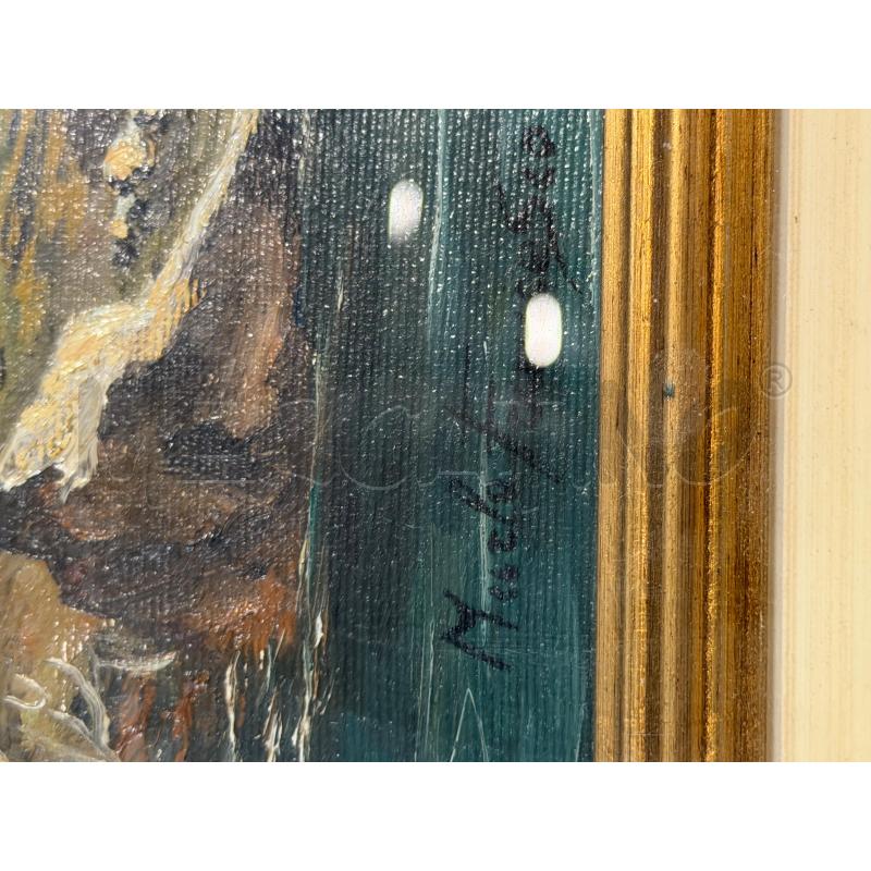 QUADRO FIGURATIVO PONTE SUL FIUME | Mercatino dell'Usato Carrara 4