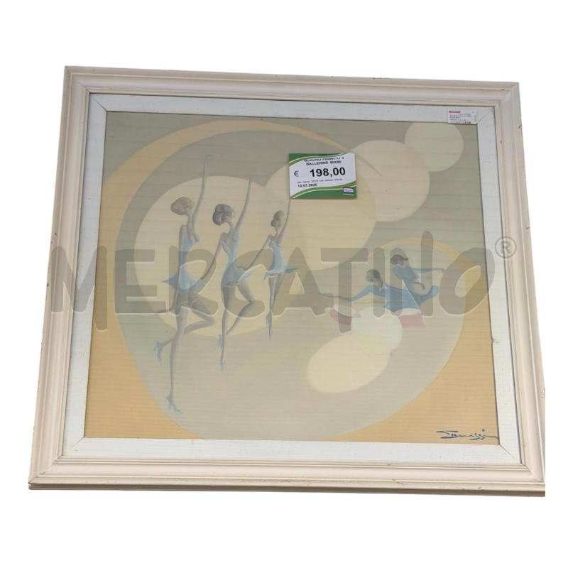 QUADRO FIRMATO 5 BALLERINE 90X80 | Mercatino dell'Usato Carrara 1
