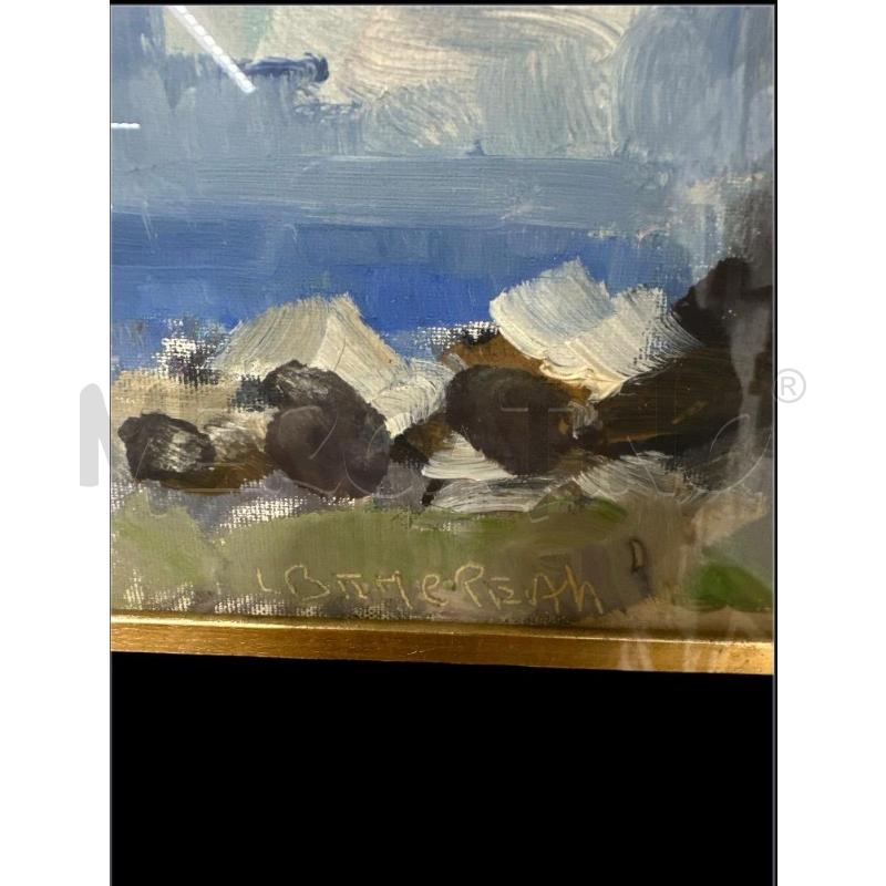 QUADRO FIRMATO SCOGLIERA 20X15 | Mercatino dell'Usato Carrara 3