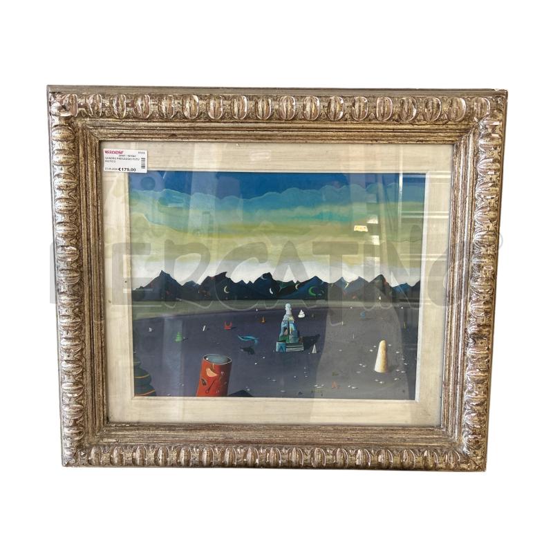 QUADRO PAESAGGIO FUTURISTICO  | Mercatino dell'Usato Carrara 1