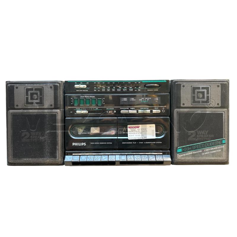 RADIO PHILIPS 2 WAY SPEAKER SYSTEM  | Mercatino dell'Usato Carrara 1