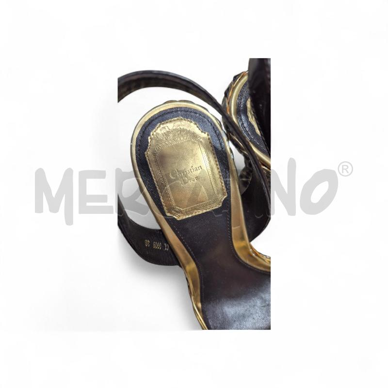 SANDALI DONNA DIOR ZEPPA  | Mercatino dell'Usato Carrara 3