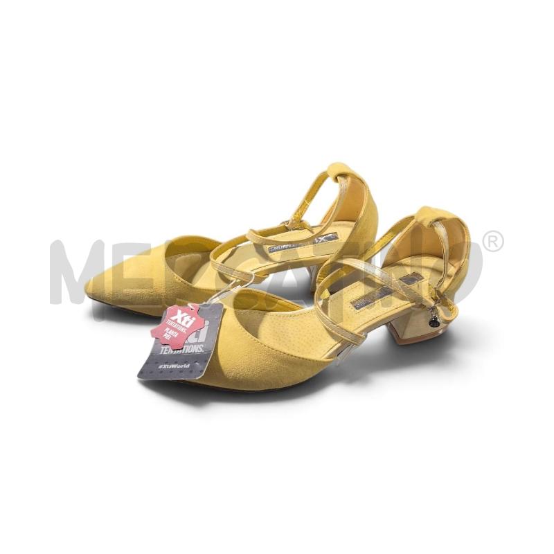 SCARPE DONNA XTI TENTATIONS TACCO BASSO PUNTA GIALLE SCAM | Mercatino dell'Usato Carrara 2