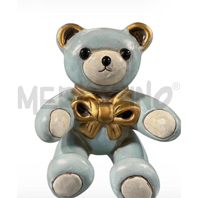 SOPRAMMOBILE THUN ORSO TEDDY AZZURRO GRANDE | Mercatino dell'Usato Carrara 1