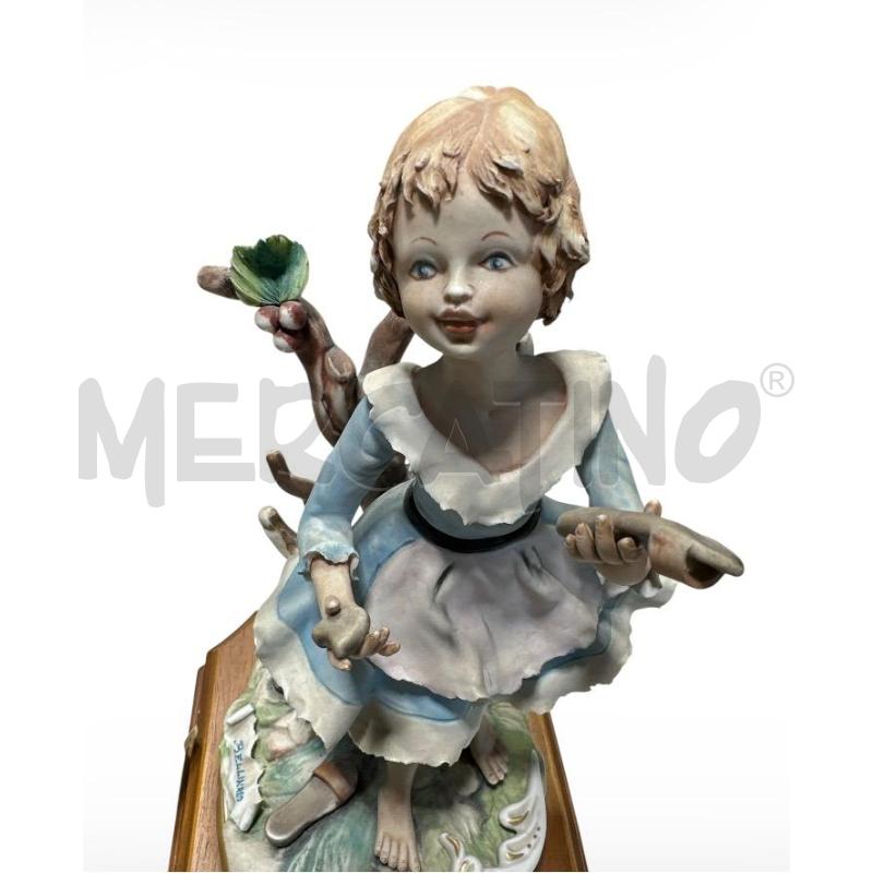 STATUINA CAPODIMONTE BELLINASO FANCIULLA | Mercatino dell'Usato Carrara 2