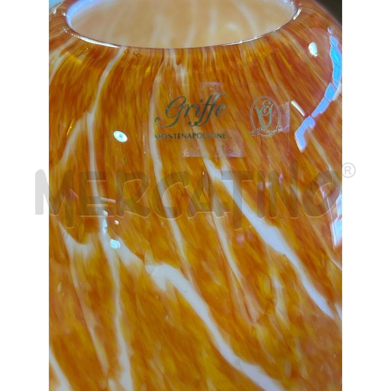 VASO ARANCIO EFF MARMO GRIFFE  | Mercatino dell'Usato Carrara 3