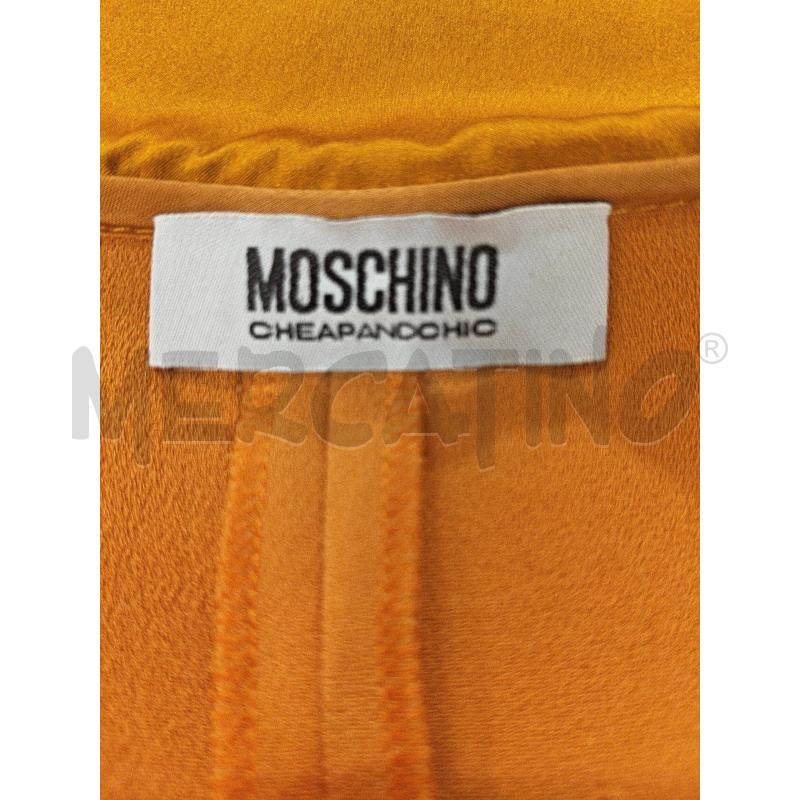 VESTITO DONNA MOSCHINO ARANCIO  | Mercatino dell'Usato Carrara 3