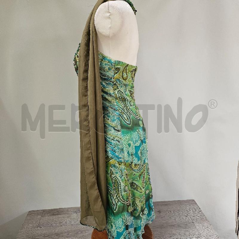 ABITO DONNA ANTILLE VERDE CORALLINI+SCIALL | Mercatino dell'Usato Casoria 3