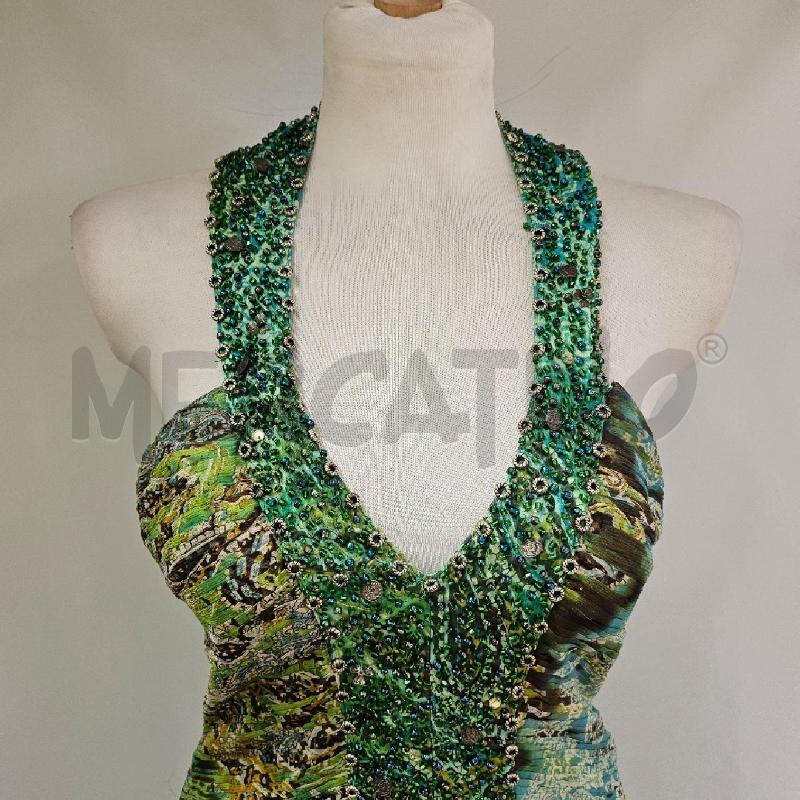 ABITO DONNA ANTILLE VERDE CORALLINI+SCIALL | Mercatino dell'Usato Casoria 5