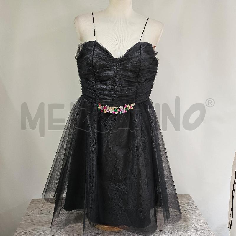 ABITO DONNA COCONUDA NERO VELO STRASS | Mercatino dell'Usato Casoria 3