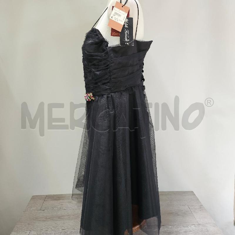 ABITO DONNA COCONUDA NERO VELO STRASS | Mercatino dell'Usato Casoria 4