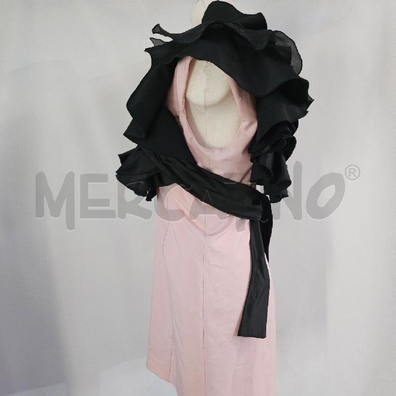 ABITO DONNA JIJIL ROSA VOLANT NERO | Mercatino dell'Usato Casoria 3