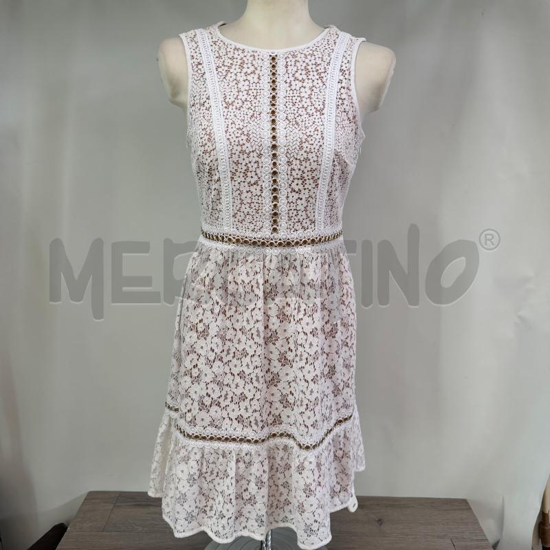 ABITO DONNA MICHAEL KORS BIANCO MERLETTO | Mercatino dell'Usato Casoria 1