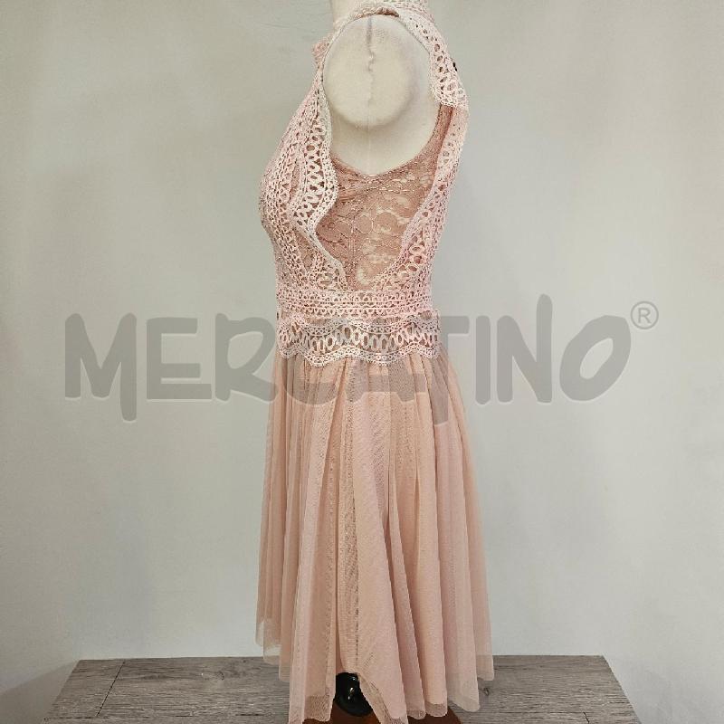 ABITO DONNA ODI ET AMO ROSA MERLETTO | Mercatino dell'Usato Casoria 3