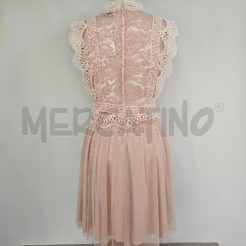 ABITO DONNA ODI ET AMO ROSA MERLETTO | Mercatino dell'Usato Casoria 4