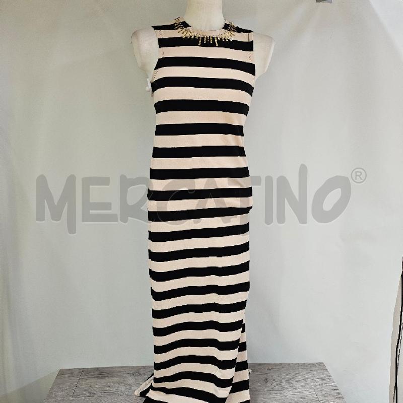 ABITO DONNA PINKO FASCE BEIGE NERO | Mercatino dell'Usato Casoria 1