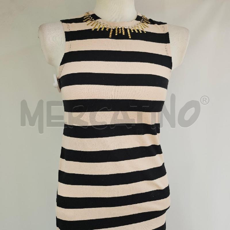 ABITO DONNA PINKO FASCE BEIGE NERO | Mercatino dell'Usato Casoria 2