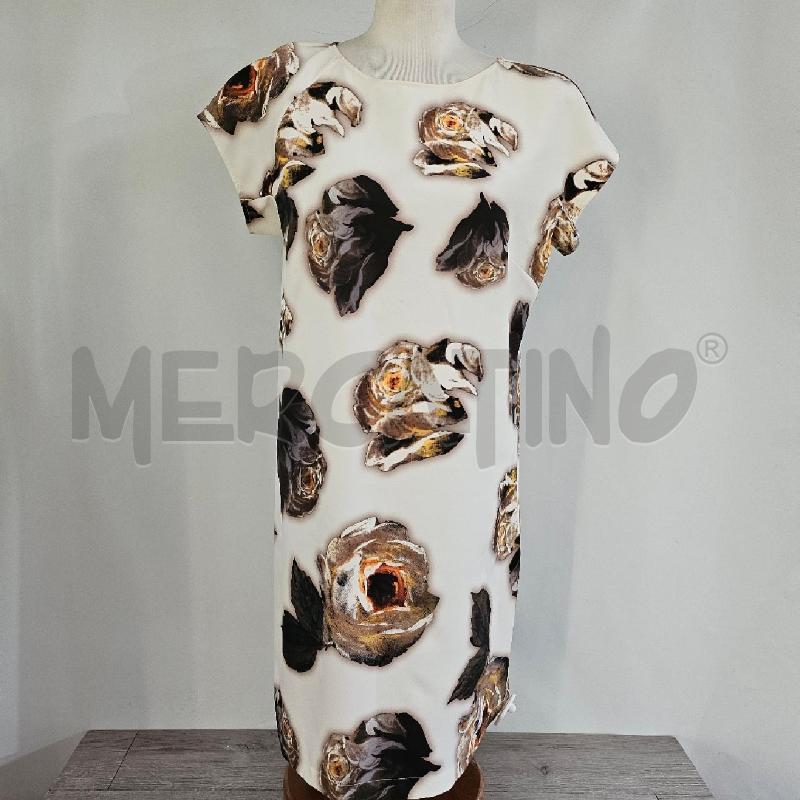 ABITO DONNA ROCCO BAROCCO BEIGE FIORI | Mercatino dell'Usato Casoria 1
