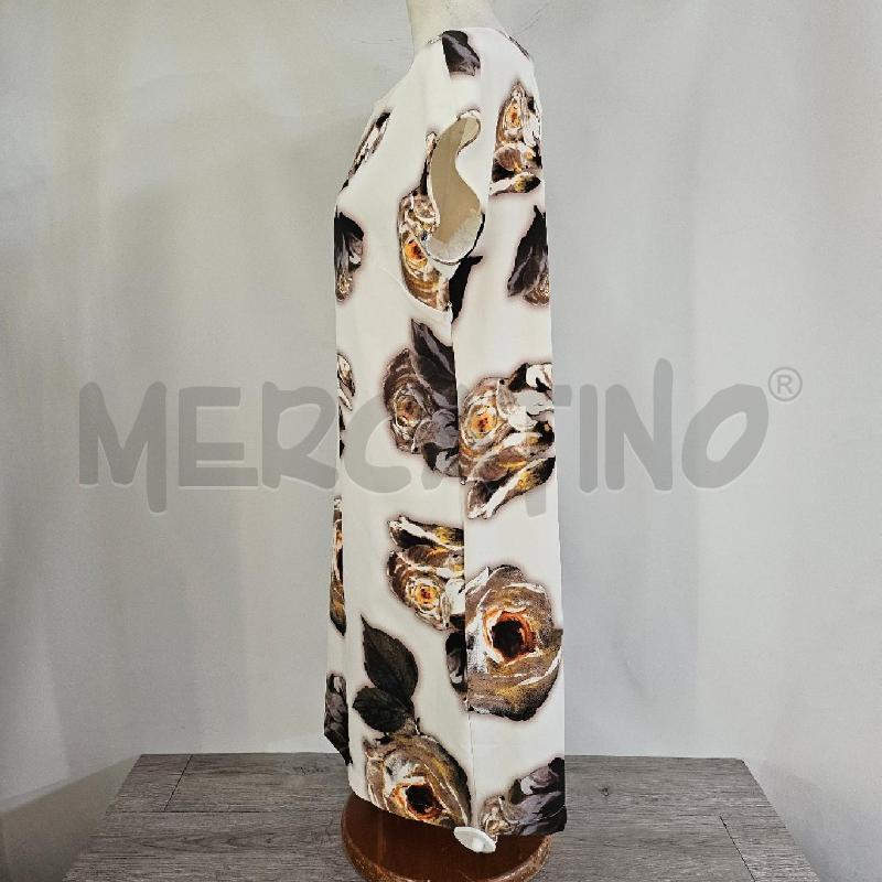 ABITO DONNA ROCCO BAROCCO BEIGE FIORI | Mercatino dell'Usato Casoria 3