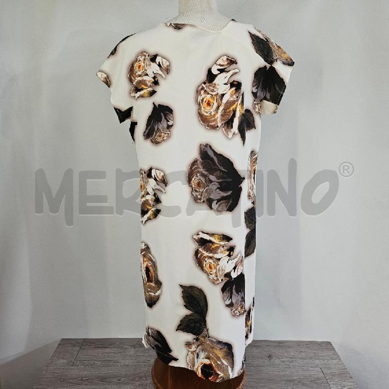 ABITO DONNA ROCCO BAROCCO BEIGE FIORI | Mercatino dell'Usato Casoria 4