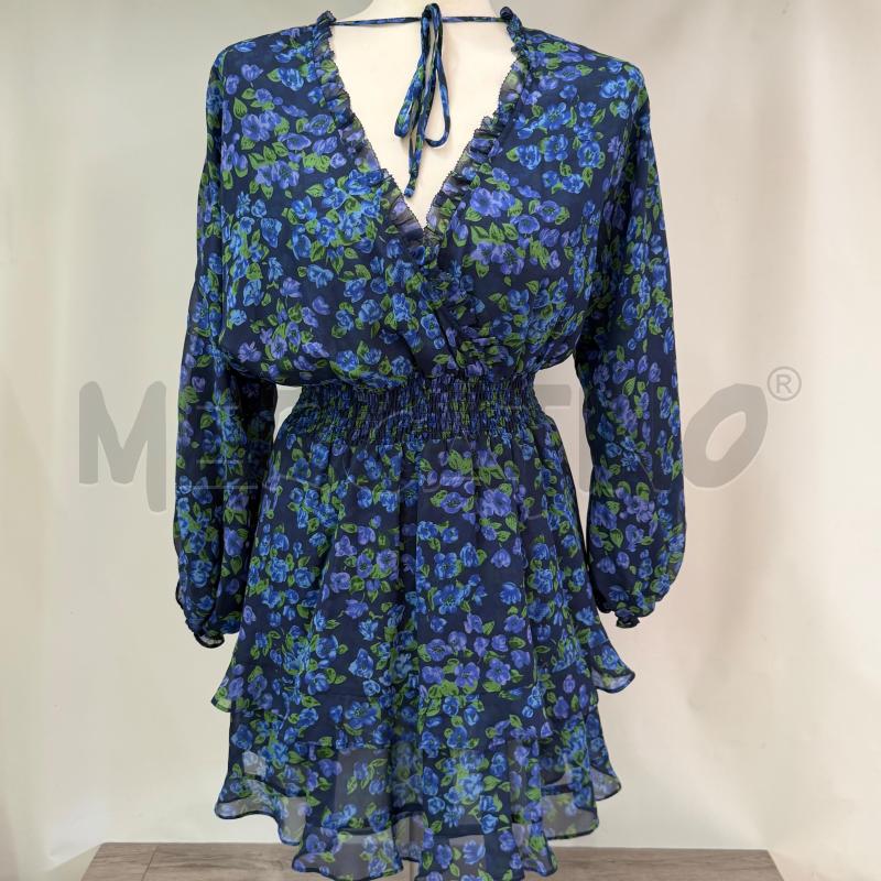 ABITO DONNA TH KOOPLES FIORELLINI BLU | Mercatino dell'Usato Casoria 1