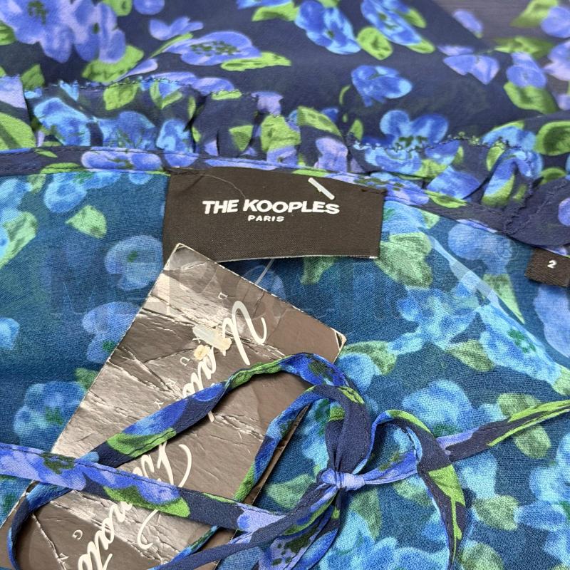 ABITO DONNA TH KOOPLES FIORELLINI BLU | Mercatino dell'Usato Casoria 5