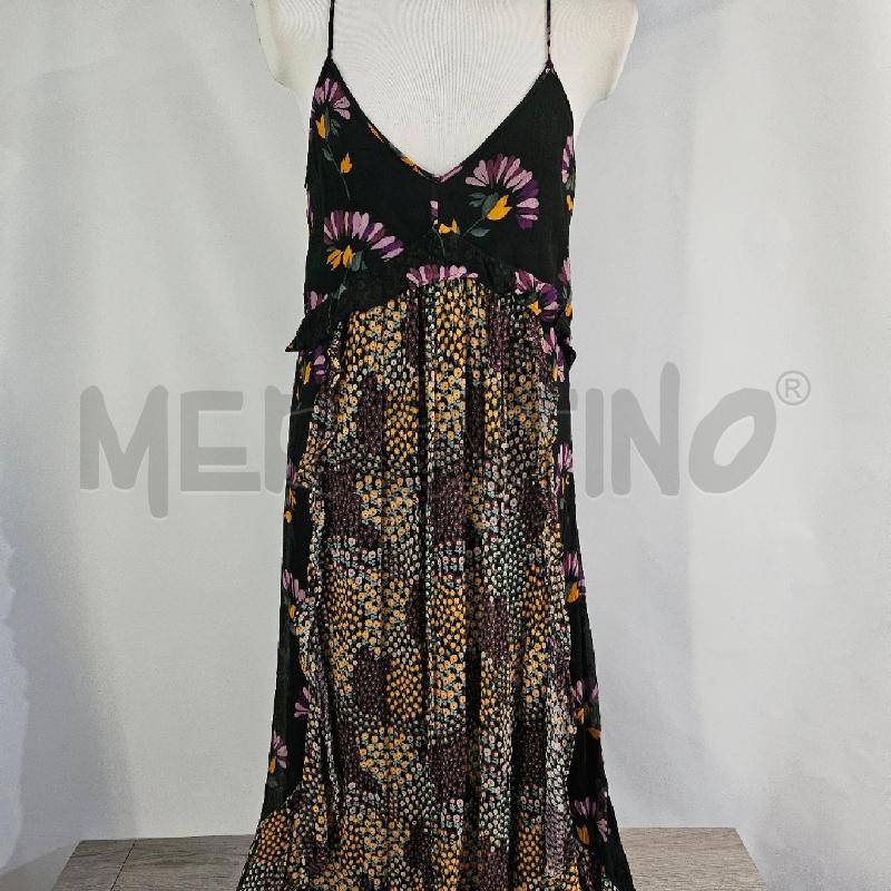 ABITO DONNA TWIN SET FIORI NERO | Mercatino dell'Usato Casoria 1