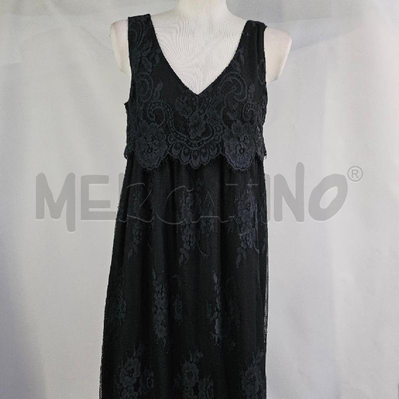 ABITO DONNA TWIN SET NERO MERLETTO | Mercatino dell'Usato Casoria 1